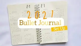 2021 Bullet Journal Set-Up