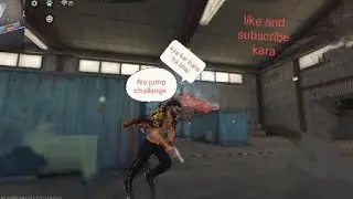 FREE FIRE NO JUMP CHALLENGE || FREE FIRE || LIKE AND SUBSCRIBE