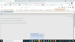 How To Configuring Service Health Setting in Remedyforce