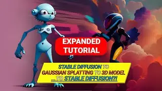 How to improve your AI generated 3D model with Blender and Stable Diffusion