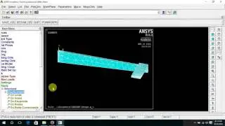 Load on a wedge ANSYS - (VIT Syllabus) - by Ankit Krin