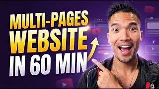 I Built a Full Multi-Page Website in Under 60 Minutes Using AI (ChatGPT + Gemini + Aura)