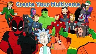 Create Your Own Multiverse With One Click | What If DC & Marvel Are In The Same Universe...?