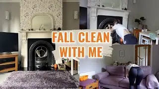 CLEAN , TIDY & DECORATE WITH ME  FALL 2023