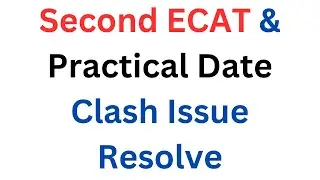 UET Admission 2024 I Second ECAT Latest Update 2024 I ECAT Preparation 2024 I UET ECAT Preparation