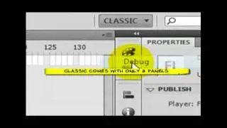 Flash Interface Work Spaces
