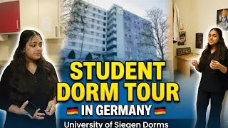 🎓 Student Dorm Tour in Germany 🇩🇪 | University of Siegen