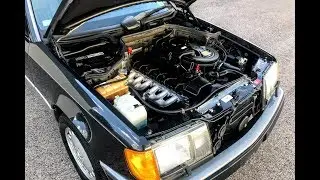 1988 Mercedes 300CE - Engine Bay