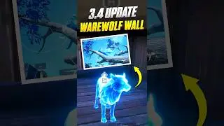 3.4 Update - Warewolf Wall 🐺 #newupdate #bgmi #pubg