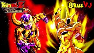 Dragon Ball Z Budokai Tenkaichi 4 Golden Frieza vs. Golden Cooler!