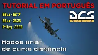 Tutorial DCS: Su-27/Su-33/Mig-29 - Modos ar-ar de curta distância