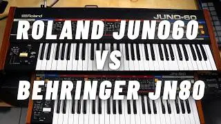 Roland Juno 60 vs Behringer JN 80 Clone | Can the Clone Really Match the Original?