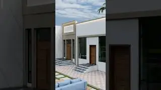Modern Villa Design | Single Storey Villa | Small House | 2 Bedrooms House #arabic #love #music