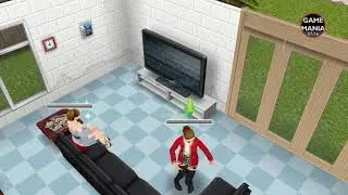 back to wall quest part 1...simsfreeplay