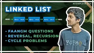 Linked List Interview Questions - Google, Facebook, Amazon, Microsoft