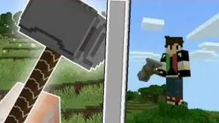 МОЛОТ ТОРА В MINECRAFT PE / ССЫЛКА В КОММЕНТАХ