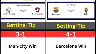 FOOTBALL PREDICTIONS TODAY 2/11/2025 SOCCER PREDICTIONS TODAY | BETTING TIPS, 