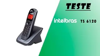 TESTE - Telefone Fixo Intelbras Ts 6120