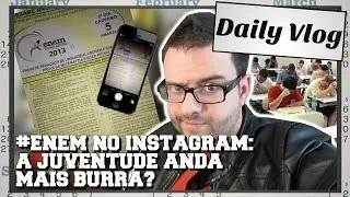 Garotada postando foto da prova do ENEM nas redes sociais?!
