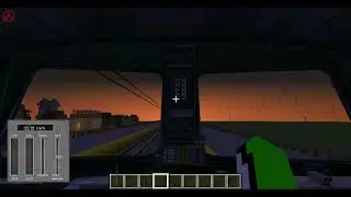 работаю на локомотиве 2те116 в minecraft