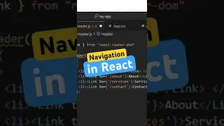 React Page Navigation | How to Link Page in React js | React Router Dom 