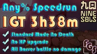 Nine Sol - Standard mode Any% Glitchless Speedrun IGT 3h38m (No Death)