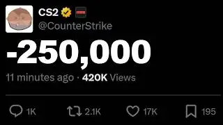 CS2 Lost 250,000 "Players" After New Update
