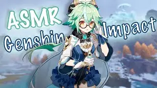 [ASMR] Genshin Impact Letsplay 🗻 Albedo Event 🗻 Shadows Amidst Snowstorms ( Pt 2)