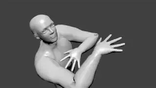 Speed Bag animation using MoCap Test
