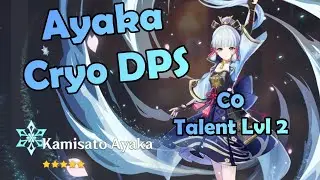 Ayaka C0 TALENT Lvl 2 IS GOOD ALREADY !!! | Ayaka Build