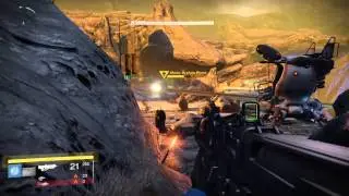 Destiny Boss Graphic Glitch
