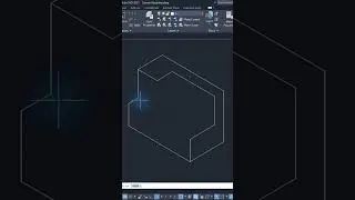 AutoCAD Isometric Drawing Exercise 11s