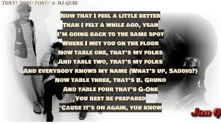 Tony! Toni! Toné! ft. DJ Quik - Let's Get Down (Lyrics)