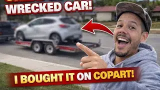Rebuilding the Cheapest 2020 Car Run and Drive to Build From Copart part 1