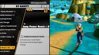 Dragon Ball: The Breakers - Jump Power Boost Passive Skill Showcase (Season 6)