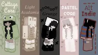 Minecraft Skins to Match Your Aesthetic ~ (64x64) pt 5