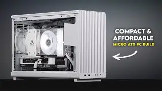 This Micro ATX PC Build Hits The Spot! | Lian Li Dan Cases A3 Gaming PC Build | Arctic Freezer 36