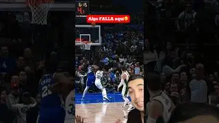 Doncic se da cuenta de que algo falla y pasa esto😅 