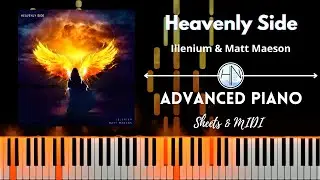 Illenium & Matt Maeson - Heavenly Side (Advanced Piano Tutorial + Sheets & MIDI)