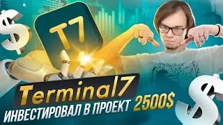 Terminal7 🔥инвестировал в проект 2500$🤑