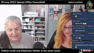 30 June 2023: Office Hours/AMA live with Stéphanie Walter