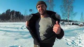 Carinthia MIG 4.0 jacket testing in extreme winter