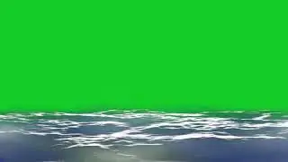 Animated Ocean Green Screen Video  | Green Screen Video vfx  effect
