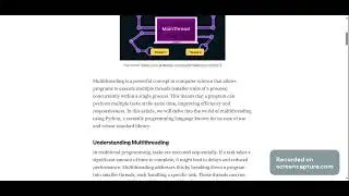 Exploring Multithreading in Python: A Simple Guide with Examples | Python Code Nemesis