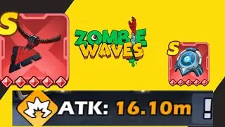 Zombie Waves | 16M ATK Level 66 Cleared!!!
