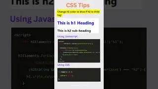 CSS :has() pseudo class tip  #coding #cssshorts