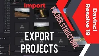Davinci Resolve 19 | Saved Project Export, Keep your projects Safe. Simple Tutorial