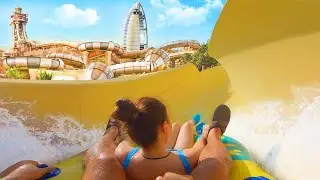 DUBAI CRAZIEST WATER PARK !!! Wild Wadi Waterpark 2019