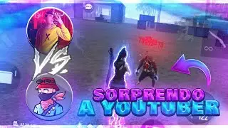 SORPRENDO A YOUTUBER DE 250K SUSCRIPTORES EN DIRECTO | PVP INSANO 👽 | Crazy FF