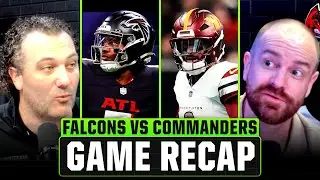 Falcons vs Commanders FULL Reactions + Review